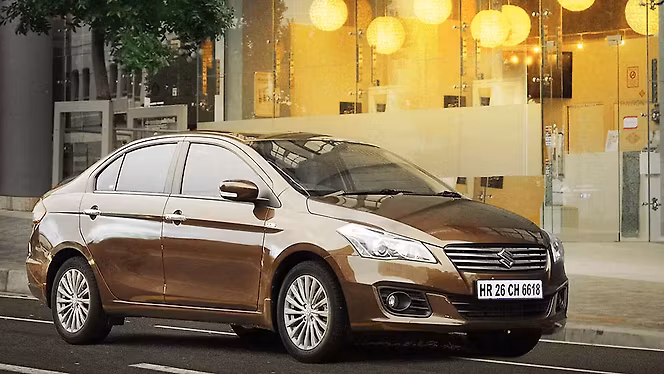 Swift Dzire Side View