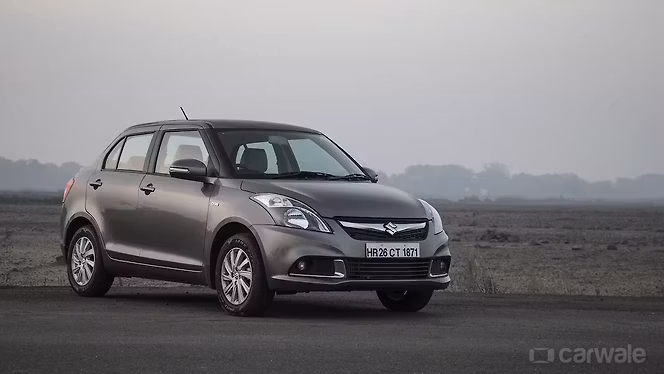 Swift Dzire Side View